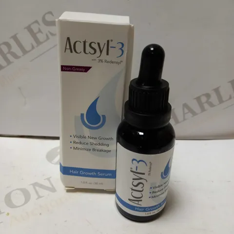 ACTSYL-3 HAIR GROWTH SERUM WITH REDENSYL 30ML