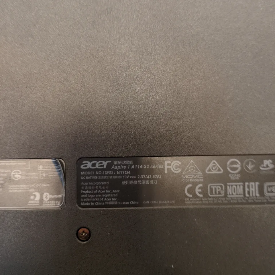 ACER ASPIRE 1 A114-32 BLUE LAPTOP – INTEL CELERON N4000, 4GB RAM, 64GB EMMC, WINDOWS 10 S
