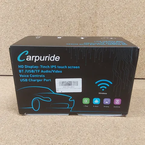 BOXED CARPURIDE CARPLAY HD DISPLAY 7INCH IPS TOUCH SCREEN AUDIO/VIDEO