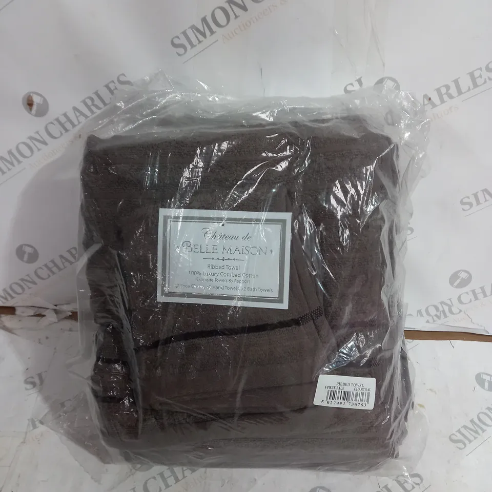 CHATEAU DE BELLE MAISON RIBBED 6 PEICE SET