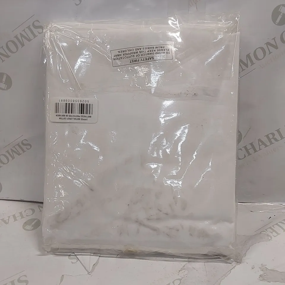 BAGGED AIRCOMFORT ZIPPED MATTRESS PROTECTOR // SIZE: 90 X 190cm - SINGLE