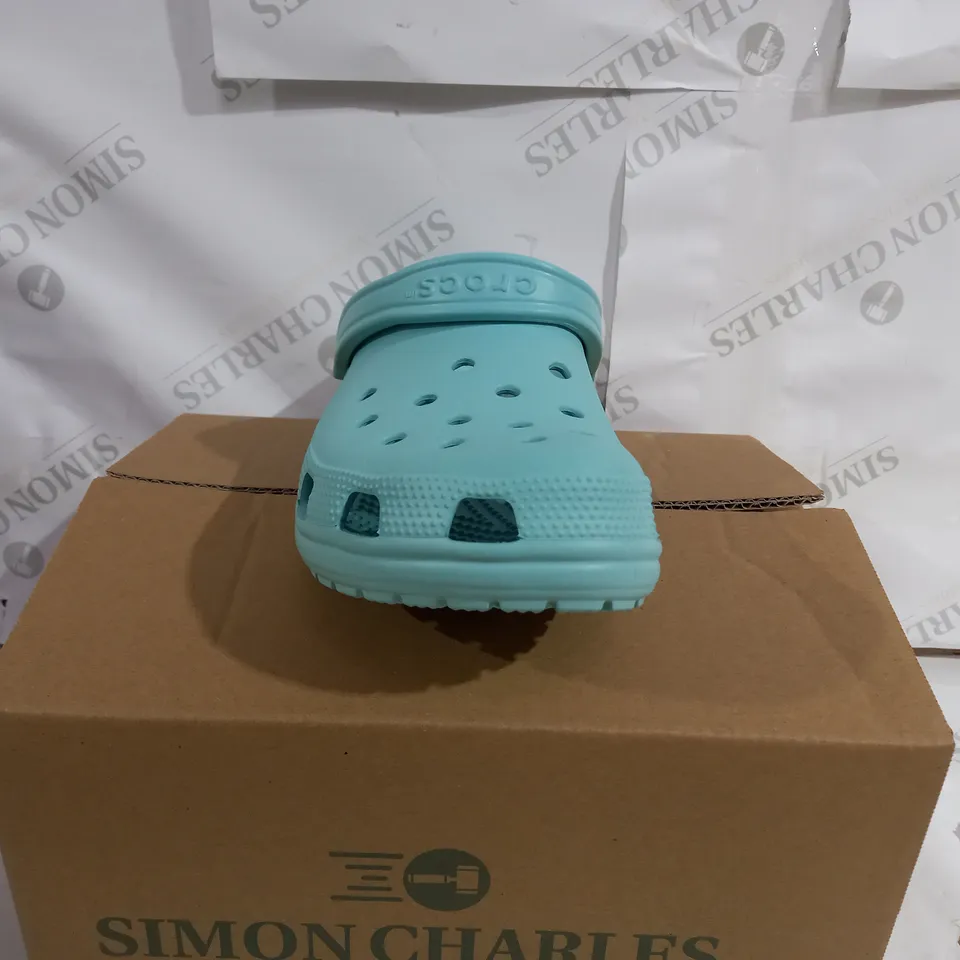PAIR OF CROCS IN CYAN BLUE - EU SIZE 44