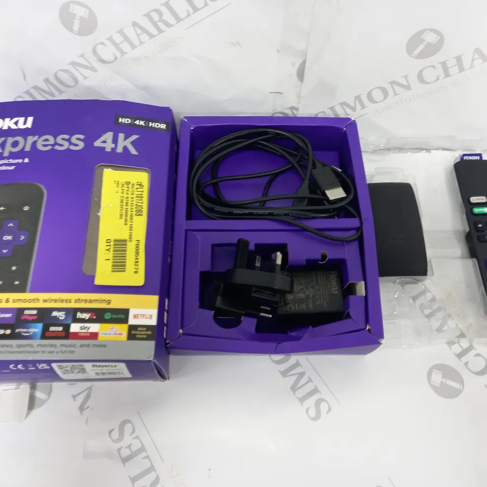 BOXED ROKU EXPRESS 4K STREAMING STICK