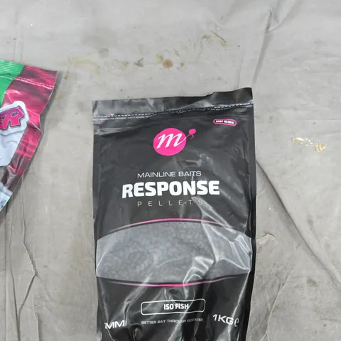 MAINLINE BAITS RESPONSE PELLETS 1KG + BIG MAR BARBEL BARBEL PELLETS 1KG – FISHING BAIT