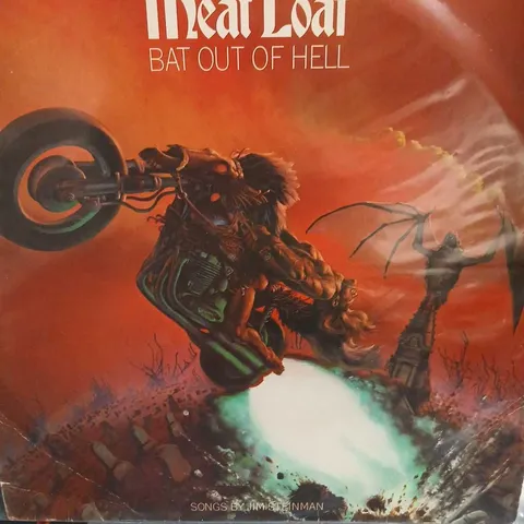 MEAT LOAF β BAT OUT OF HELL VINYL LP (EPIC EPC 82419)