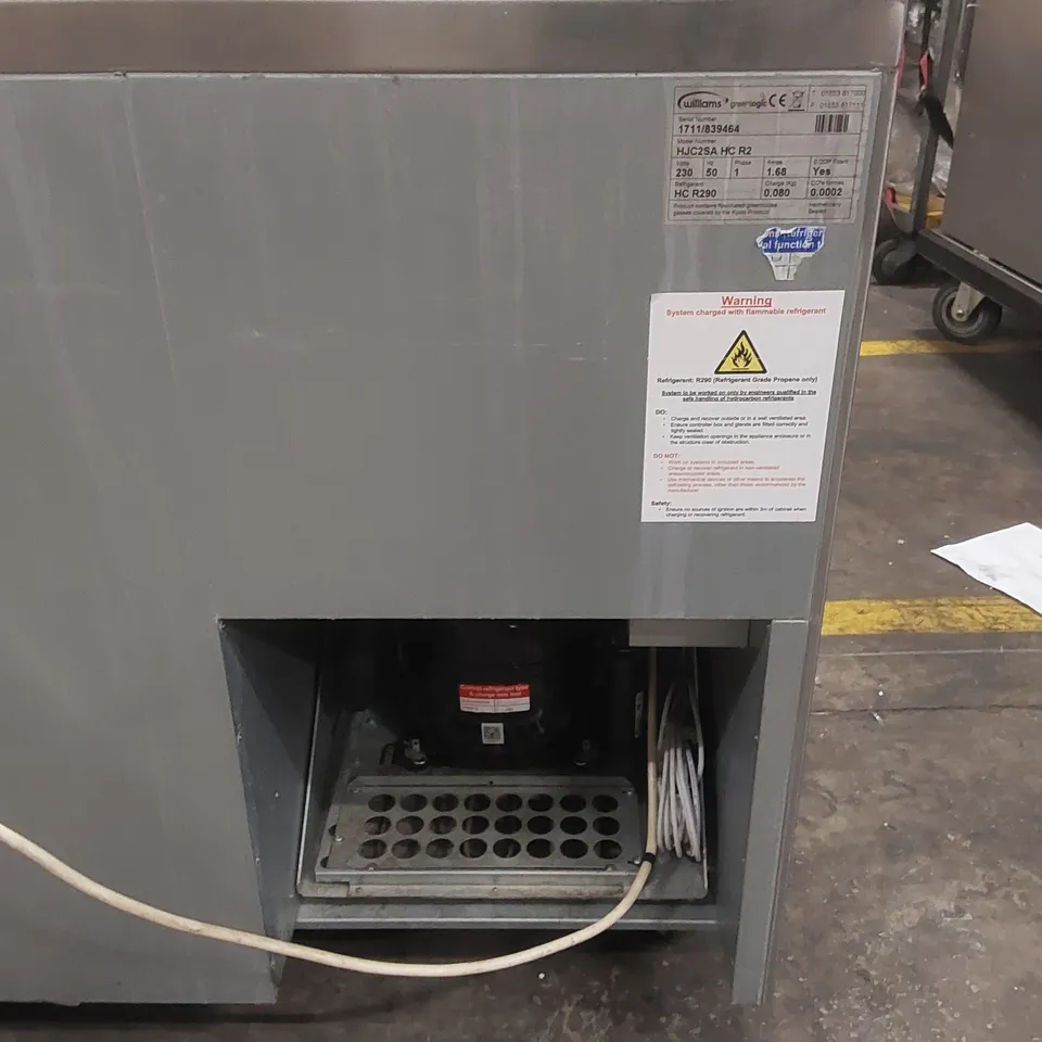 WILLIAMS HJC2SA HC R2 COMMERCIAL FRIDGE CABINET 