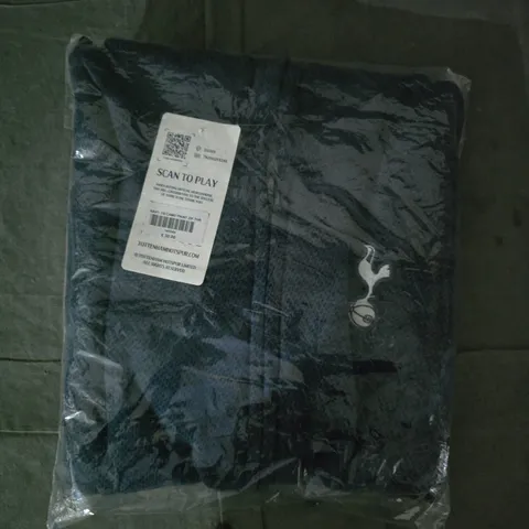TOTTENHAM HOTSPUR CAMO PRINT ZIP THROUGH HOODIE IN NAVY 7/8