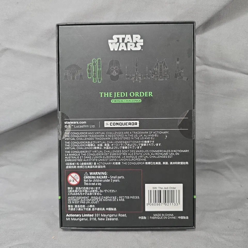 SEALED THE CONQUEROR STAR WARS THE JEDI ORDER VIRTUAL CHALLENGE