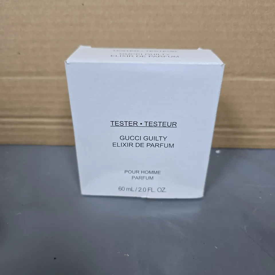 GUCCI GUILTY ELIXIR DE PARFUM POUR HOMME – TESTER, 60 ML
