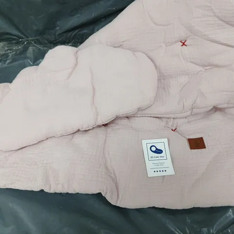 3X HI LITTLE ONES PINK BABY BLANKET