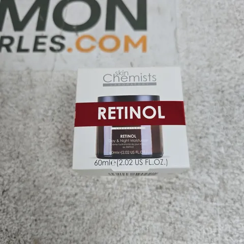 SKINCHEMISTS RETINOL DAY & NIGHT MOISTURISER 60ML – BOXED