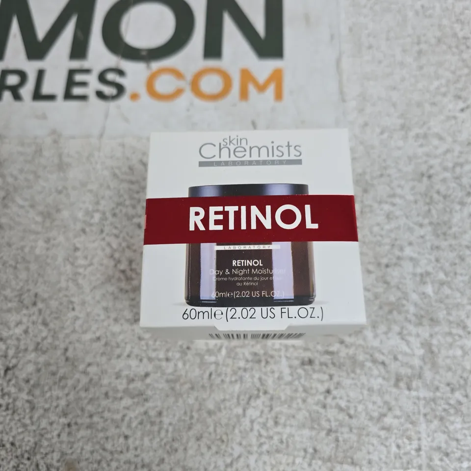 SKINCHEMISTS RETINOL DAY & NIGHT MOISTURISER 60ML – BOXED