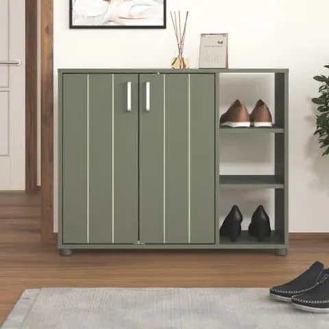 BOXED HANZEL SHOE STORAGE CABINET (1 BOX)