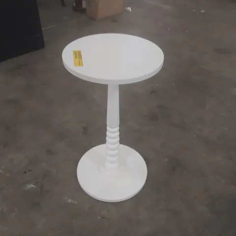 ROUND SIDE TABLE, SMALL DRINK END TABLE