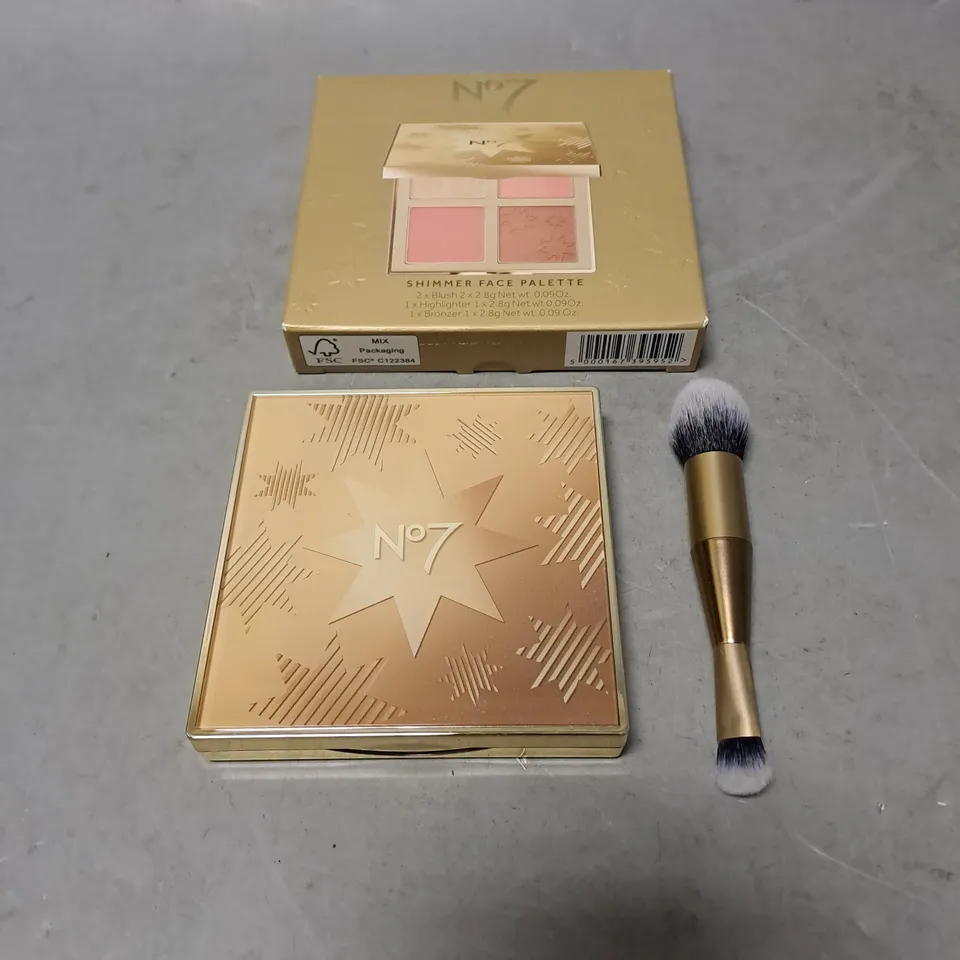 N07 SHIMMER FACE PALETTE