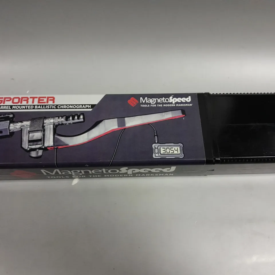 BOXED MAGNETO SPEED SPORTER BARREL MOUNTED BALLISTIC CHRONOGRAPH 