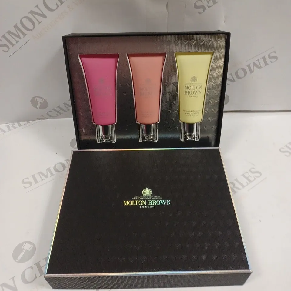 BOXED MOLTON BROWN HAND CARE GIFT SET 
