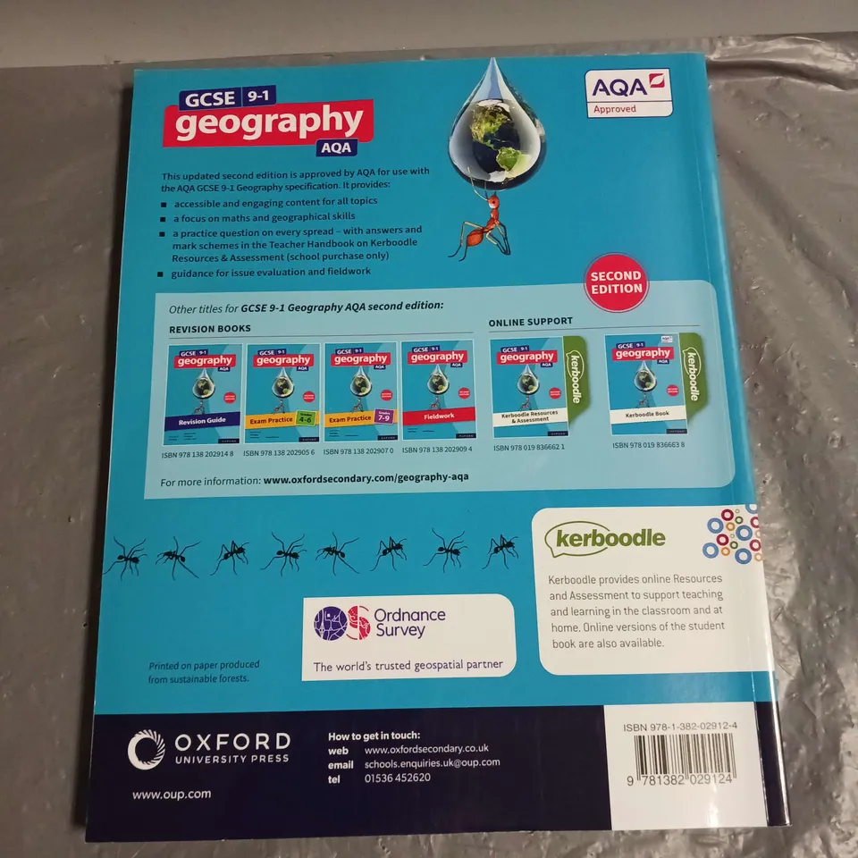 GCSE 9-1 GEOGRAPHY AQA SECOND EDITION