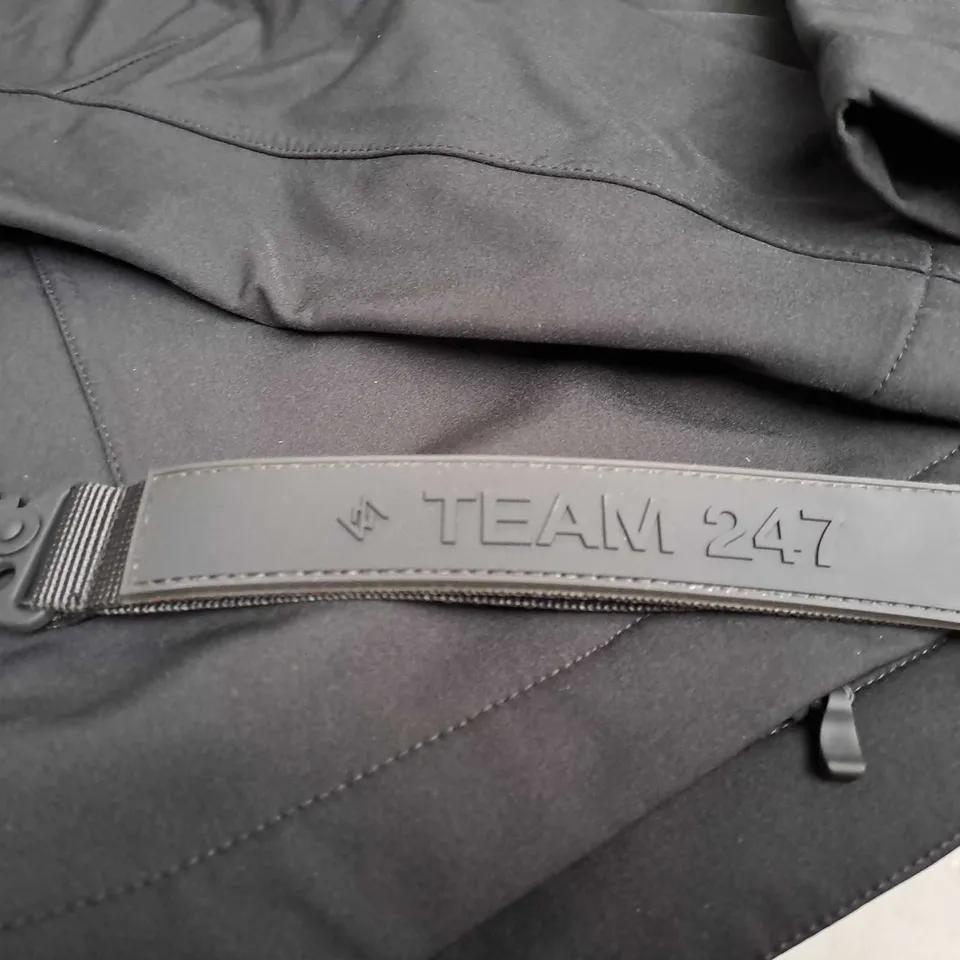 REPRESENT TEAM 247 BLACK COAT SIZE M 