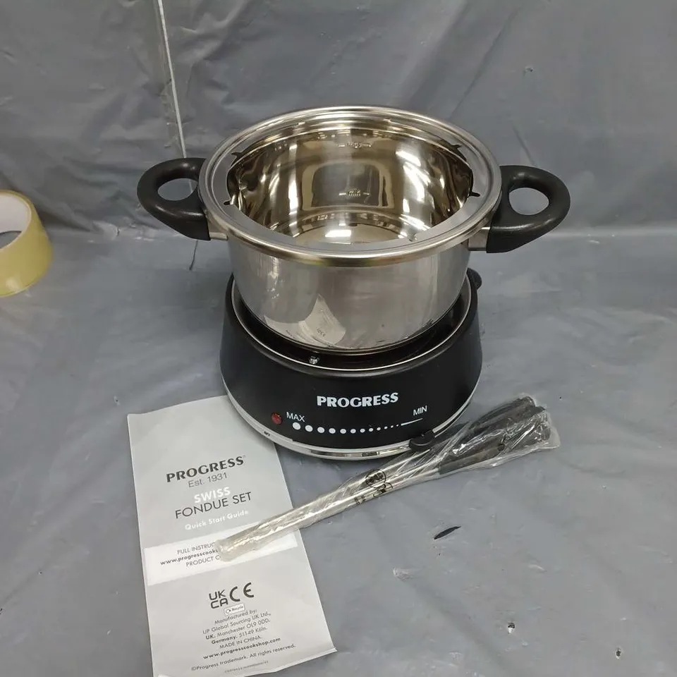 PROGRESS SWISS FONDUE SET