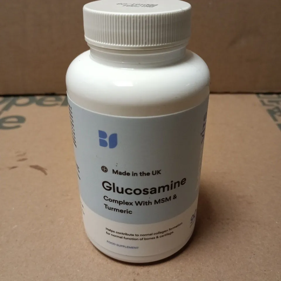 GLUCOSAMINE COMPLEX WITH MSM & TURMERIC - 90 CAPSULES