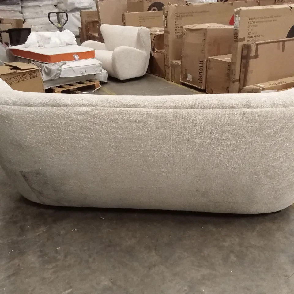 DANETTI EVELYN NATURAL CHUNKY WEAVE 3 SEATER SOFA RRP £1399