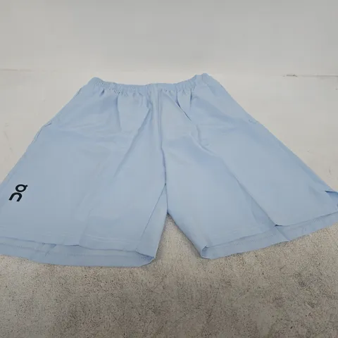 ON CLOUD LIGHT BLUE ATHLETIC SHORTS - SIZE XL