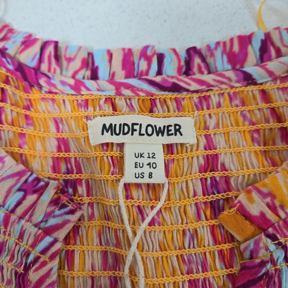 MUDFLOWER WOMEN'S DRESS - UK 12 (EU 40, US 8)