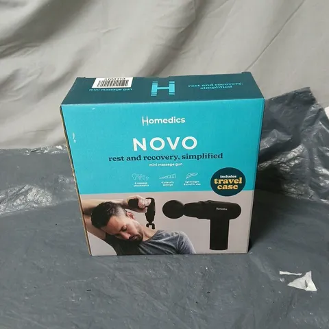 NOVO MINI MASSAGE GUN BOXED WITH TRAVEL CASE