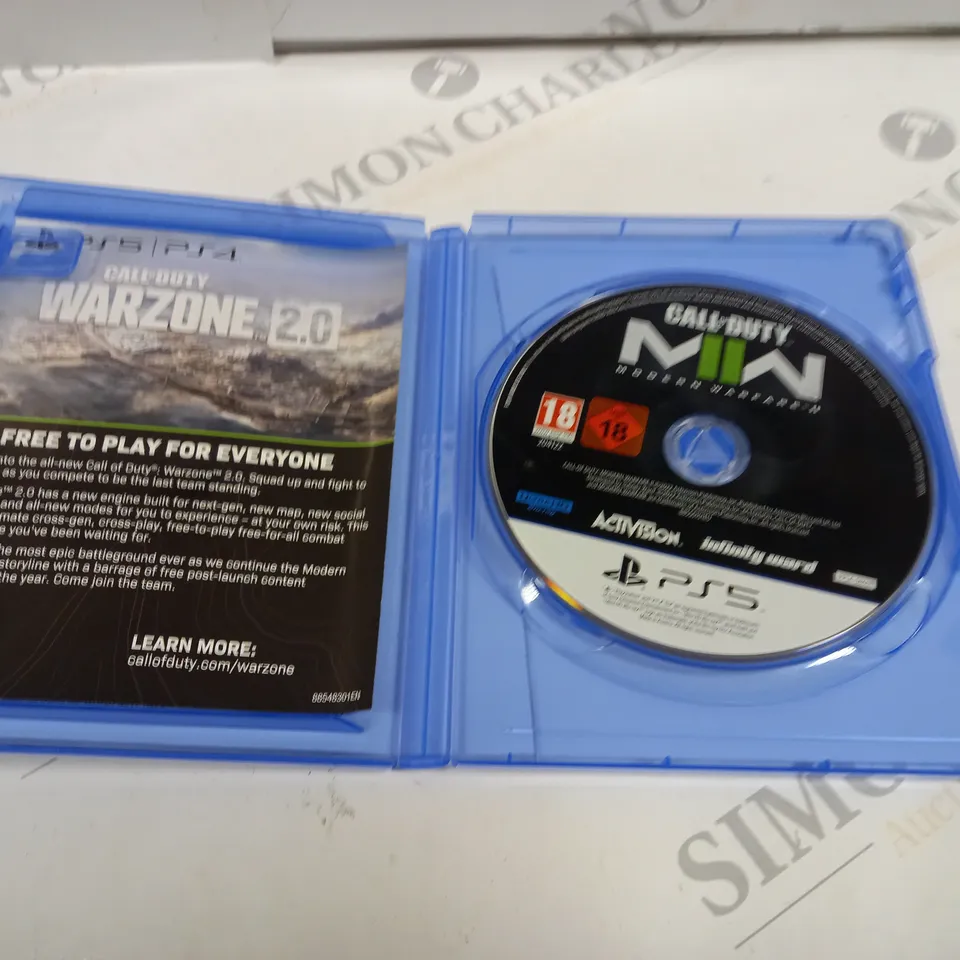 CALL OF DUTY MODERN WARFARE 2 PS5 GAME