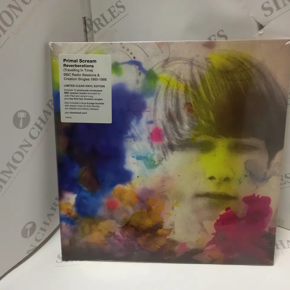 SEALED PRIMAL SCREAM REVERBERATIONS TRAVELLING IN TIME SESSIONS LIMITED CLEAR VINYL EDITION