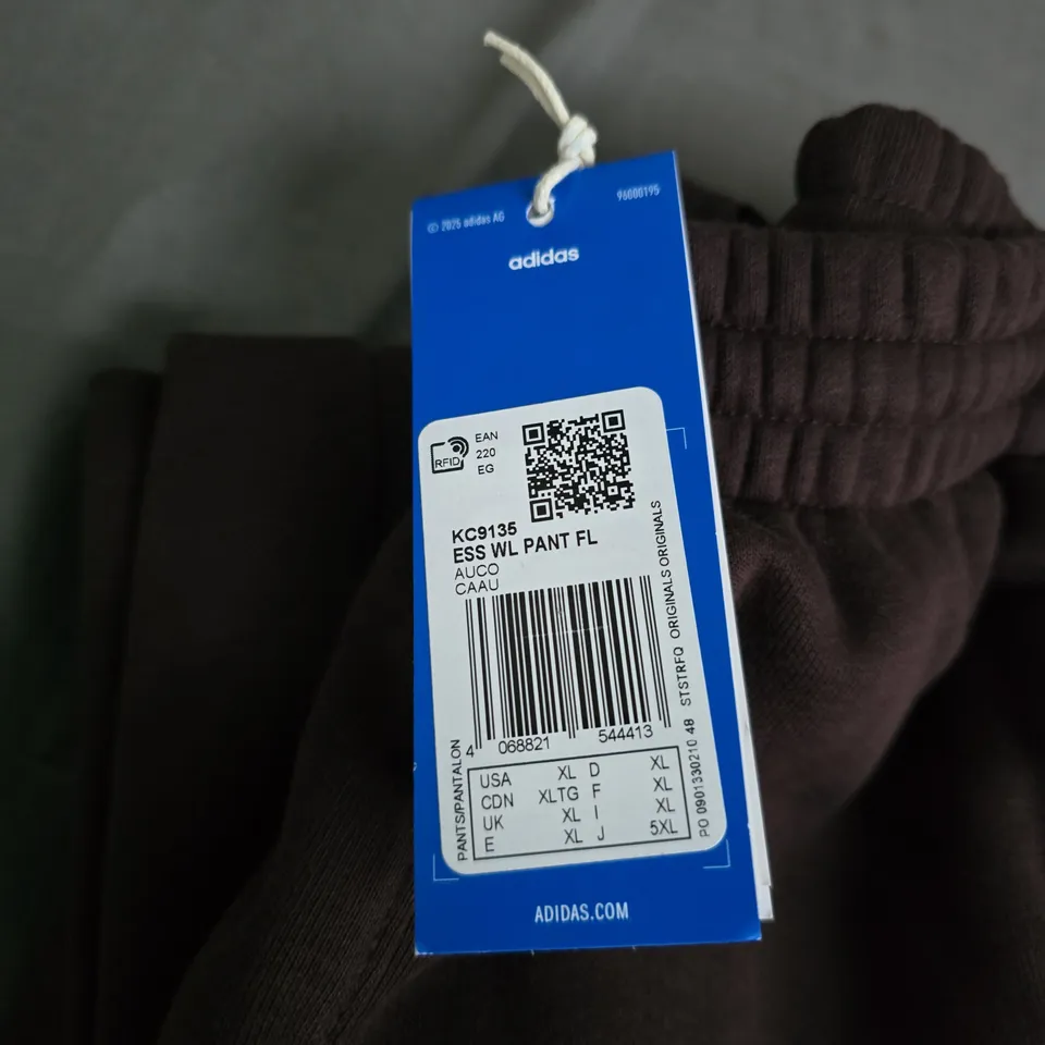 ADIDAS ESSENTIALS WOMEN'S PANTS – BROWN, UK XL