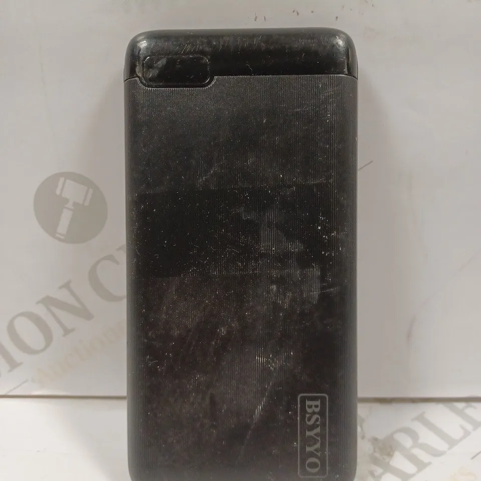 BSYYO POWER BANK IN BLACK - WE39 - 10600MAH 