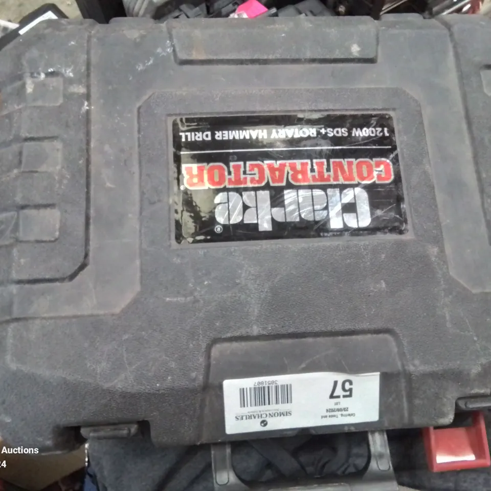 BOXED CLARKE CONTRACTOR 1200W SDS+ ROTARY HAMMER DRILL