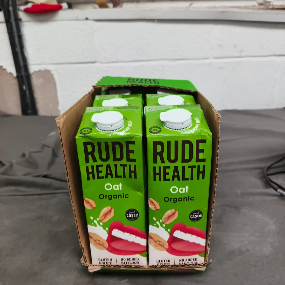 RUDE HEALTH OAT ORGANIC – PACK OF 6 CARTONS (BOXED)