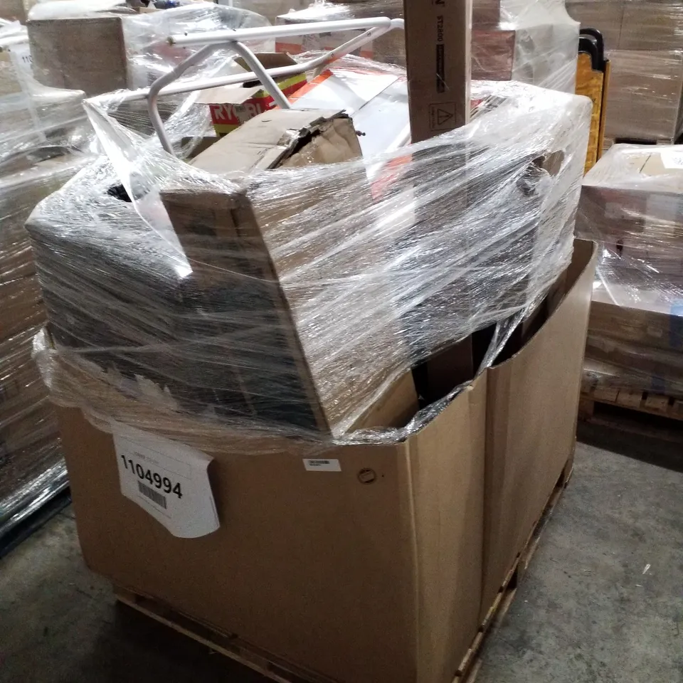 PALLET OF APPROXIMATELY 14 UNPROCESSED RAW RETURN HOUSEHOLD AND ELECTRICAL GOODS TO INCLUDE;