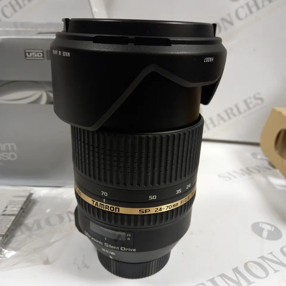 BOXED TAMRON SP 24-70MM F/2.8 DI VC USD CAMERA LENS FOR NIKON 