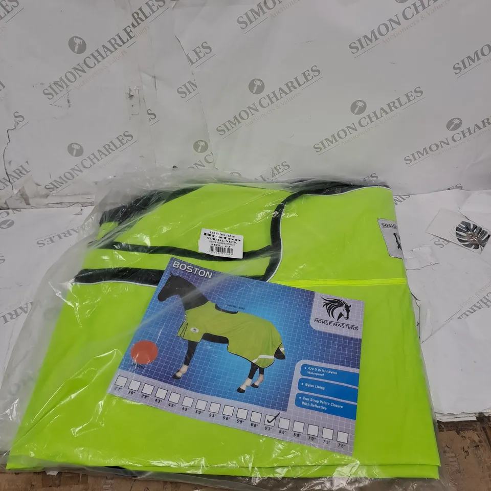 HORSE MASTERS TURNOUT RUG WINTER WATERPROOF 600D FULL NECK