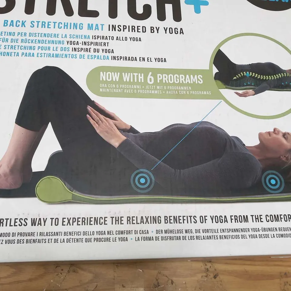 BOXED HOMEDICS STRETCH+ BACK STRETCHING MAT YMM-2000-EU