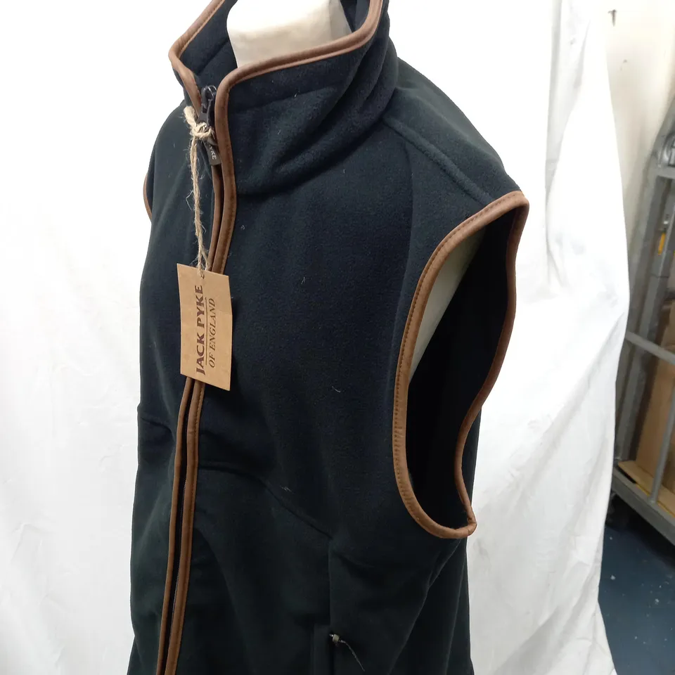 JACK PYKE OF ENGLAND MENS FLEECE GILET - SIZE XL