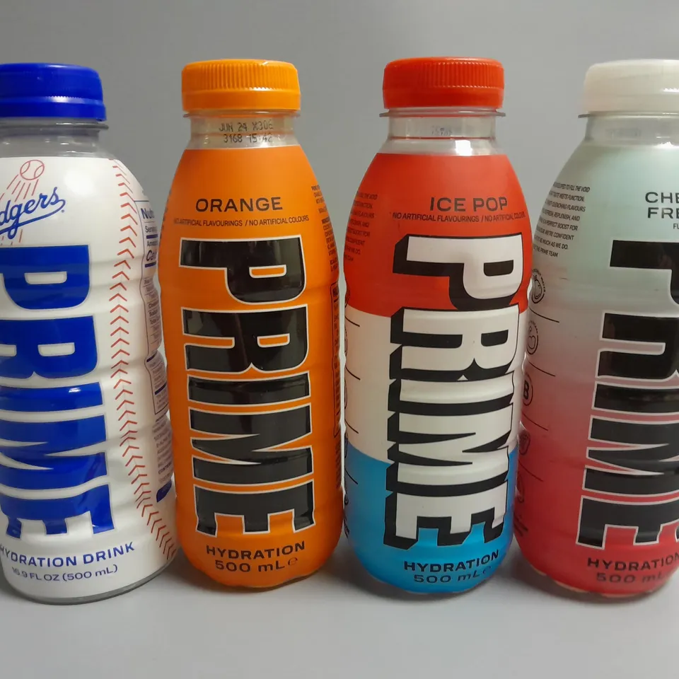 LOT OF 13 500ML BOTTLES OF PRIME