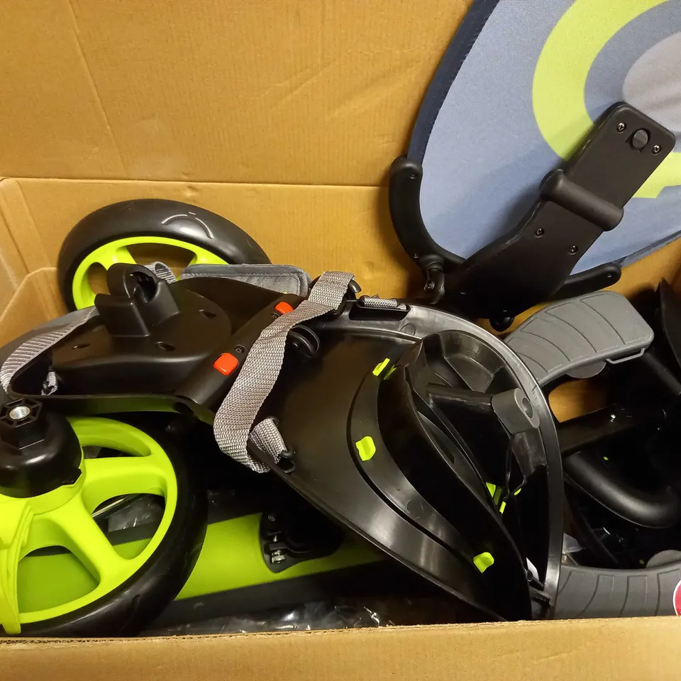 GLOBBER EXPLORER TRIKE - GREY/GREEN 