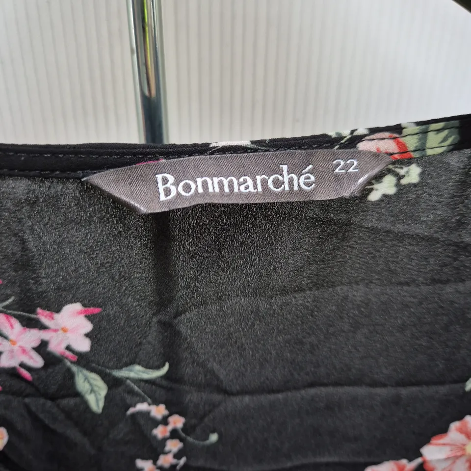 UK 22 BONMARCHÉ FLORAL PRINT TOP