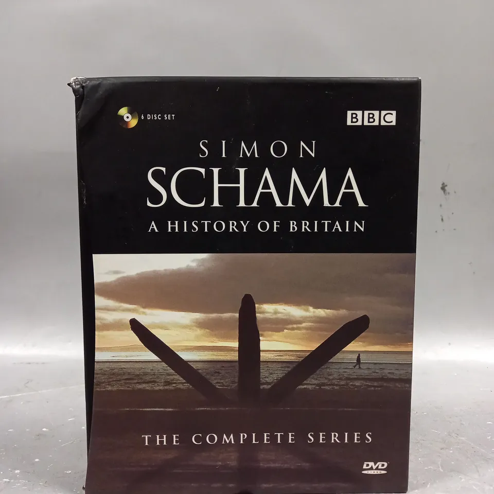 SIMON SCHAMA A HISTORY OF BRITAIN 6 DISC COMPLETE SERIES DVD BOX SET 