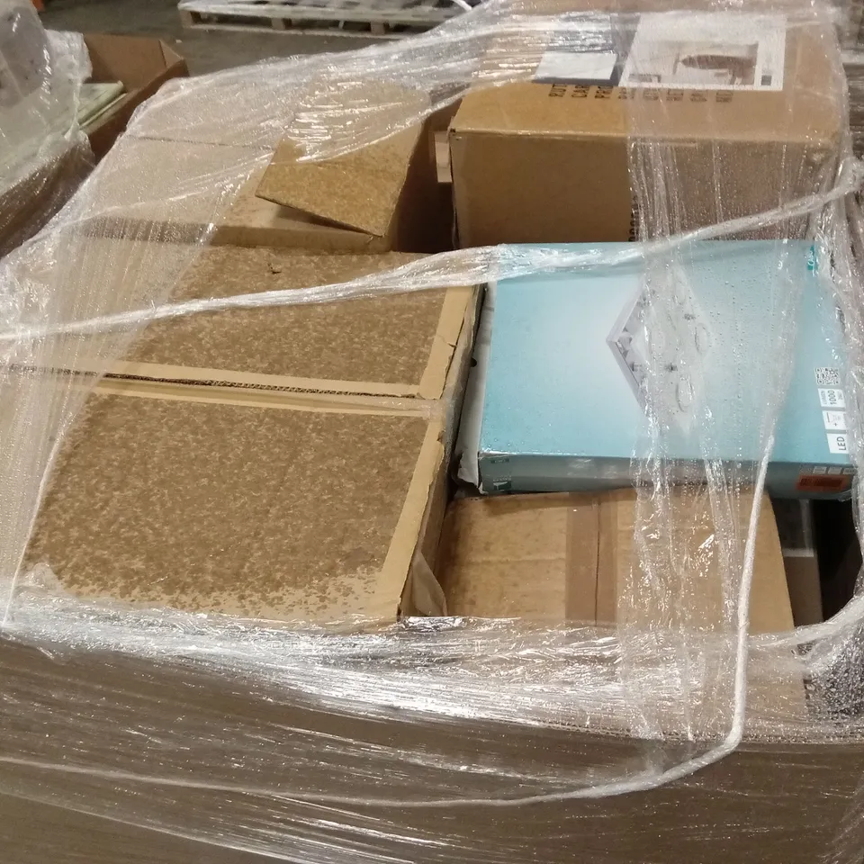 PALLET OF APPROXIMATELY 18 ASSORTED INDOOR LIGHTING PRODUCTS