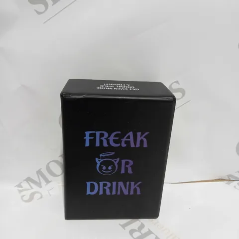 FREAK OR DRINK CARD GAMES