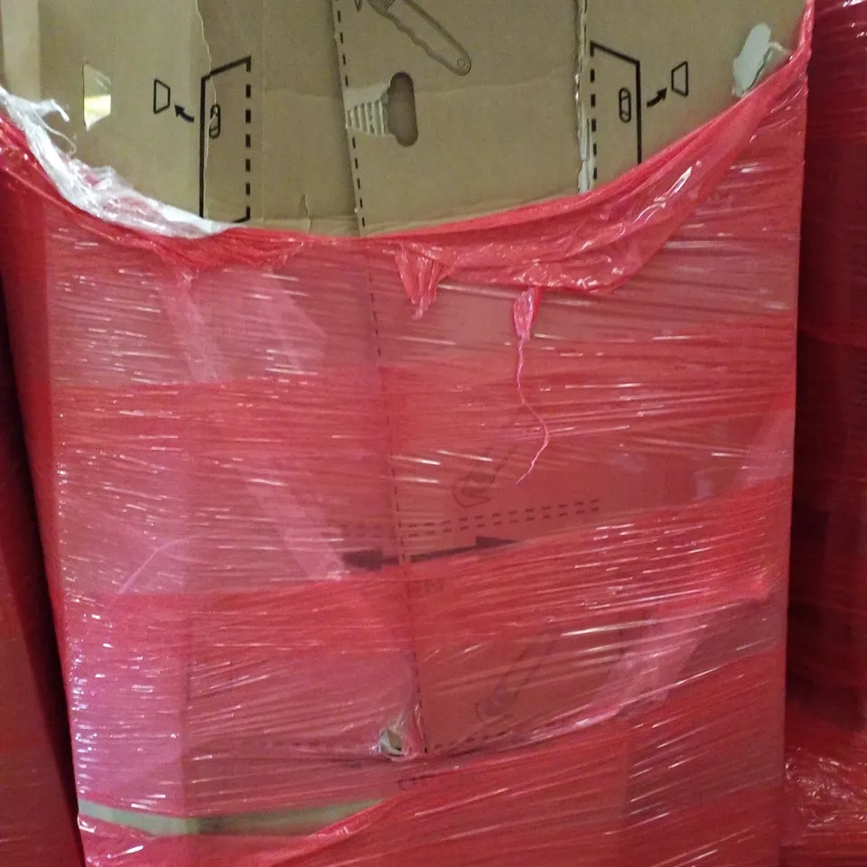 PALLET CONTAINING ASSORTED PRODUCTS INCLUDING CAMPING COT, BABY PLAYPEN, COMPACT DUMBBELL RACK, LED BATTEN LIGHT & 9 DRAWER CHEST OF DRAWERS 
