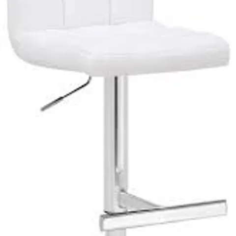 BOXED LAMBORO PAIR OF ALLEGRO BAR STOOLS - WHITE