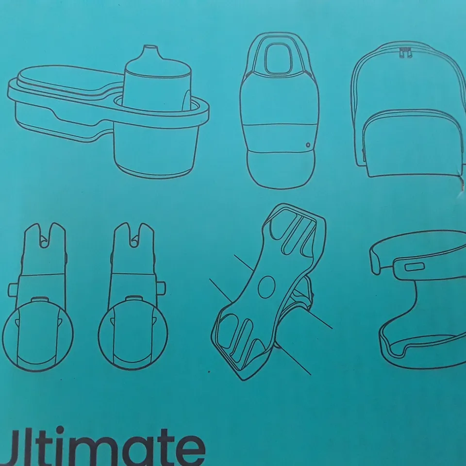 BOXED DUNE ULTIMATE PACK & COMPACT FOLDING CARRYCOT (2 BOXES)