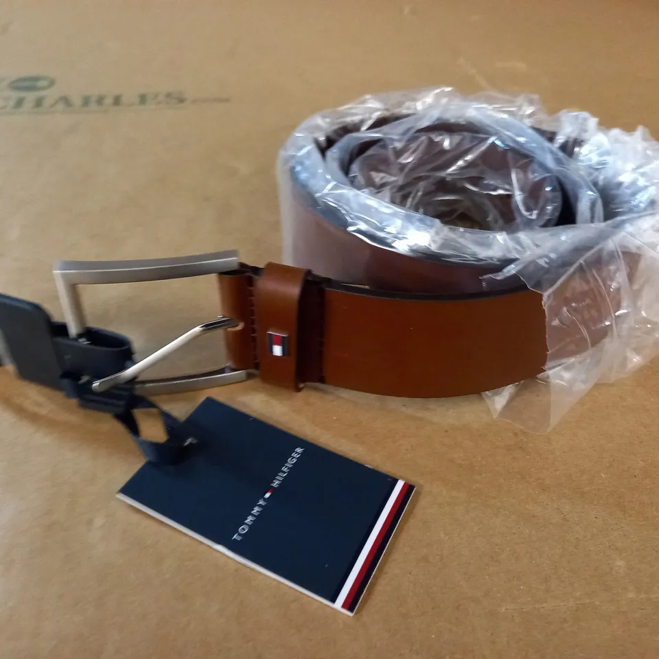 TOMMY HILFIGER HAMPTON BROWN BELT 